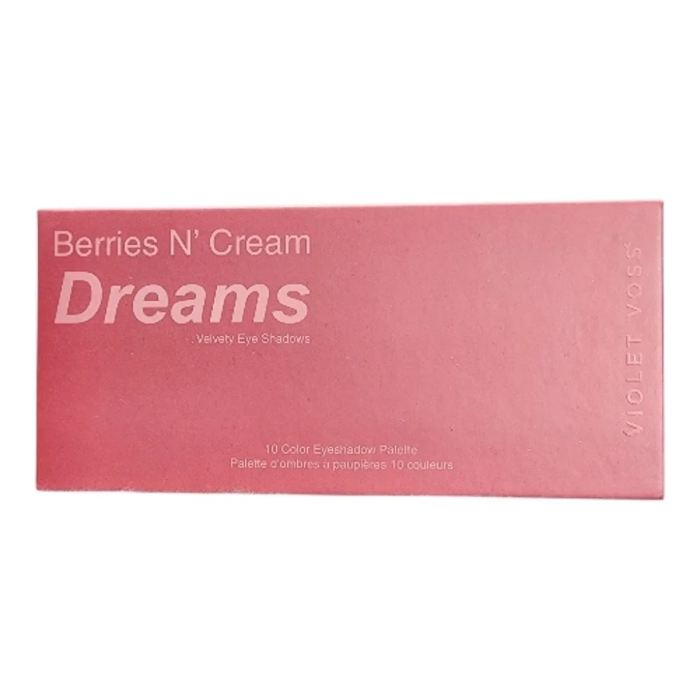 VIOLET VOSS Berries N' Cream Dreams Palette 10 shades .46 oz / 13 g Brand New - Picture 14 of 16